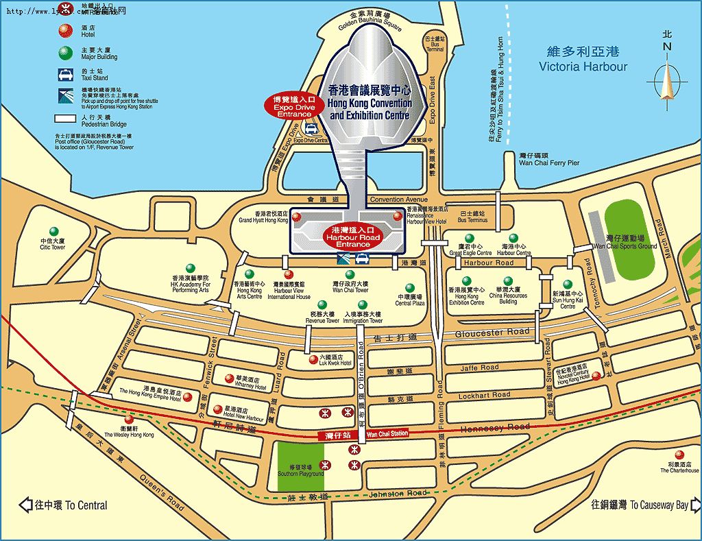香港行程地图（20140205-0210） - 香港游记攻略【携程攻略】